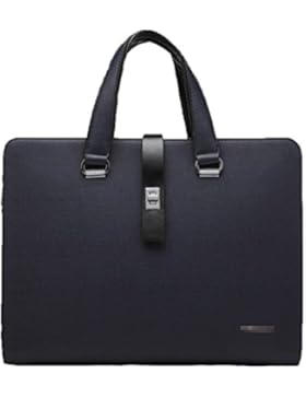 Männer Upmarket Mode Strukturierter Handcarry Aktentasche Multicolor