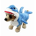 Mangostyle-Costume-Vestito-Abito-SQUALO-per-Cane-Gatto-Pettorina-Cucciolo-Guinzaglio-Imbracatura-Petto-Morbida-Regolabile-Confortevole-Durevole-Cablaggio-Carino-Interessante