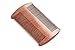 EQLEF® Red sandalwood no static handmade wooden comb , Pocket comb(beard)