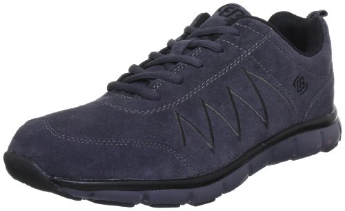 Bruetting Glendale 591045 - Zapatillas de cuero para hombre, Gris (Grau (Grau/Schwarz)), 45 EU
