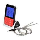 Grillthermometer Digital Wasserabweisend 5S Barbecue Grill Thermometer Fleischthermometer, LED-Anzeige – Bild 7
