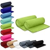 flauschige und strapazierfähige Fleecedecke in vielen Trend-Farben und eingefasst mit einem wertigen Kettelrand