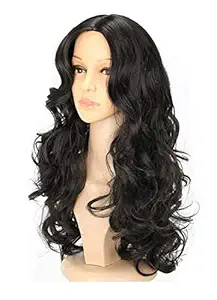 D-DIVINE Hair Wigs For Girls And Women | Full Head | Natural Looking Artificial Hair | Stylish Wig for Girls & Ladies | Wig for Cancer Patients | Heat Friendly Synthetic Fibers | Fashion Wigs