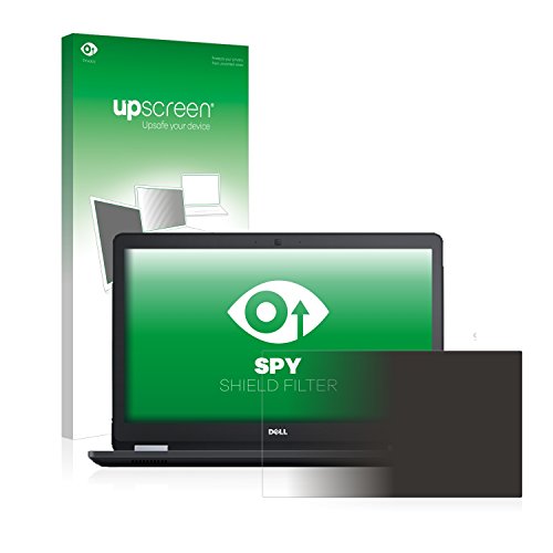 upscreen Spy Shield Filter Blickschutzfilter Dell Latitude 15 E5570 Non-Touch - Blickschutz, Sichtschutz, Kratzfest, Blendschutz, Made in Germany