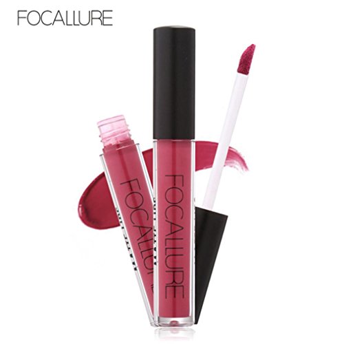 Yogogo Neue Art und Weise Lippenstift Kosmetik Frauen sexy Lippen Metallic Lip Gloss - 2