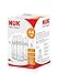 Nuk Understanding Life First Choice 4 Bottles with orthodontic Anti-Colic Silicon Teat 0-6 Months 4X300ml Cream Colour