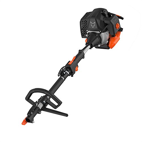 FUXTEC Benzin Motorsense FX-MT152 4in1 Multitool, 52 cc, Profi-Tragegurt und 3 PS Leistung Kombigerät Heckenschere Hochentaster Kombisystem Freischneider fs 2-Takt Test Oberklasse 1,4 - 3