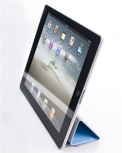 iPad 4 Hülle – VEO Ultra Dünnes Smart Cover mit Stand & Schlaf-Funktion für iPad 4. (Mit Retina), 3 & 2, BLAU - 4