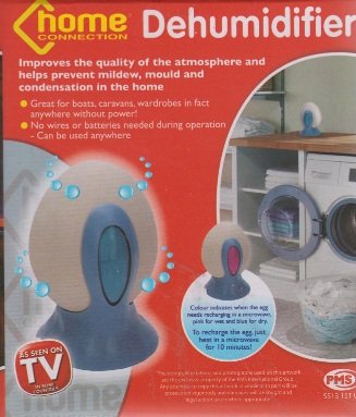 Home Connection Colour Changing Re Usable Dehumidifier