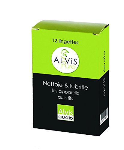 Alvis Hygiène Oreille lingettes, Transparent