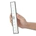 Produktbild JVJ LED Schrankbeleuchtung tragbar DIY Stick-on, ideal für Wandschrank,10-LEDs LED-Lichtleiste mit Bewegungsmelder, Wireless Sensor --Kaltweiß