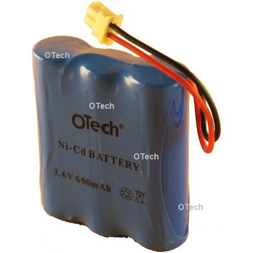 Otech 3,6V-600mAh Accu NiCd pour Monetel, EFT10P, EFT20P, EFT20R, EFTCDK, PP1100,