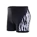 Produktbild Bigherdez Badebekleidung Männer Badehose Heiße Badeanzüge Boxershorts Flamme Print Badeanzug Strand Leichte Shorts Tragen