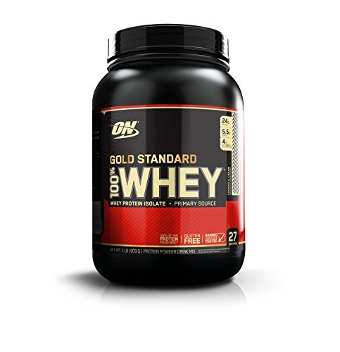 Optimum Nutrition ON Gold Standard 100% Whey Protéine Isolate en Poudre, Proteines Musculation Prise de Masse, Cookies & Cream, 29 portions, 900g