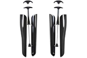 Bama Boot Shaper Universal - Tensor de bota y moldeador de caña para mantener la forma del zapato, adecuado para todas las botas, color negro, 1 par (2 unidades), Negro , talla única