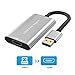 Price comparison product image Raycue Video Capture, USB 3.0 HDMI Game Capture Card, Full HD 1080p 60FPS Video to Live Streaming Recorder Device, Drive-Free Compatible with Linux/Mac OS/Windows 10/7/XP (Grey)