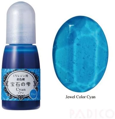 Padico cyan liquid coloring for UV Resin from Japan