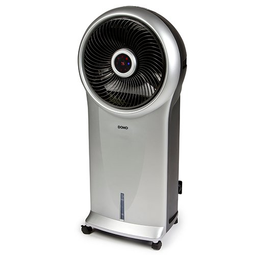 Domo DO152A Schwarz, Silber Ventilator - Ventilatoren (Schwarz, Silber, Flur, 800 m³/h, 5,5 l)