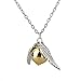 Via Mazzini Metal Harry Potter Snitch Silver Golden Pendant Necklace For Men And Women RS.299.00