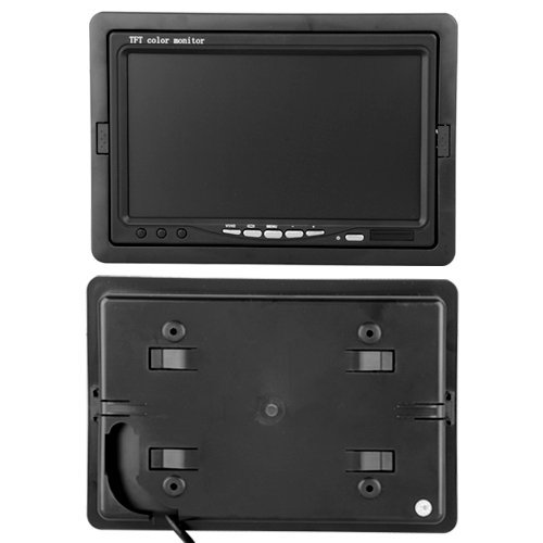 SODIAL(R) 7″ Auto KFZ TFT Farb Monitor fuer DVD VCD GPS Rueckfahrkamera + Remote - 3