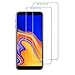 Produktbild Widamin 2Pack, Samsung Galaxy J6 Plus/Galaxy J4 Plus Panzerglas, Displayschutzfolie, Hohe Auflösung Glas, [9H Härte], [Crystal Clearity], [Kratzfest], [No-Bubble]