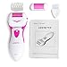 HOMETEK Professional Electronic Pedicure Foot File and Callus Remover - Gently and Effectively Remove Dead Skin and Reduce Calluses (Pink)