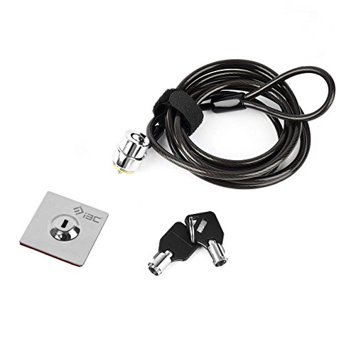 Preisvergleich Produktbild DingChen Security Anti-Diebstahl-Hardware Kabelschloss Kit f¨¹r Smartphone, Laptop, MacBook, iPad, iPhone, Tablets