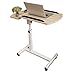 Produktbild XIAOLIN Verstellbare Höhe Laptop Bett Tisch, Portable Stehpult, Sofa Frühstückstablett, Notebook Stand Lesehalter Bett Tisch Laptop Tisch mobile Student Computer Schreibtisch Haushalt Hubtisch Portable Laptop Desk mit Desktop-Maus ( Farbe : Holz )