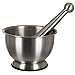 Produktbild Set Mörtel und Stößel aus Inox - Stabil, praktisch & elegant