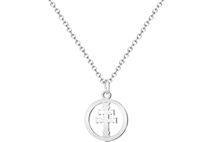 cotigo-Cruces del mundo, cruz de caravaca, cruz latina, collar mujer, colgante hombre, regalo abuela, regalo mujer, collar amiga, colgante espiritual