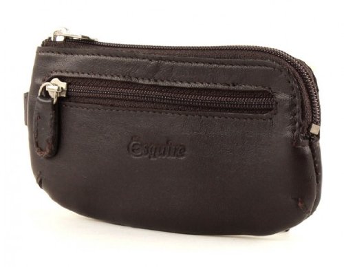 Preisvergleich Produktbild Esquire Silk Schlüsseletui - Braun