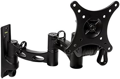 'Tronje iPad Single Bracket Wall Mount Bracket Wall Mount for TFT LED Monitors TV Screens from 12 "to 24 or better when VESA Max. 8 kg Weight Wandhalterung PAD103 black