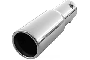 CARJOY Universel Embout D'echappement De Voiture En Acier Inox Chrome