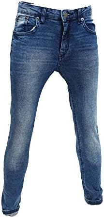 LCJ Denim Boys Skinny Stretch Skinny Acid Wash Jeans Ages 3 To 12