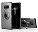 Produktbild Galaxy S8 Plus Hülle, SsHhUu Magnetic Car Mount Rugged Stoßdämpfung & Staubabweisend Kompletter Schutz Hybrid-Koffer 360 Degree Rotating Ring Telefon Kasten für Samsung Galaxy S8 Plus S8+ 6.2" - Grau