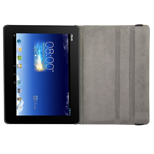 kwmobile Hülle für Asus Memo Pad FHD 10 ME302C – 360° Standfunktion Case Tablet Schutzhülle Kunstleder – Smart Cover Tabletcase Schwarz - 4