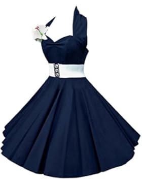 VKStar®Retro Chic ärmellos Kinderkleid 1950er Audrey Hepburn Kleid / Mädchen Kleid Rockabilly Swing Kleid Kommunionkleid
