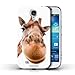 Produktbild iCHOOSE Hülle / Hülle für Samsung Galaxy S4/SIV / harter Plastikfall für Telefon / Collection Lustige Tiere / Neugierige Giraffe