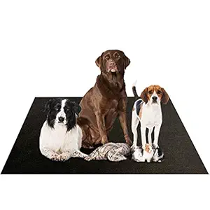 ITSOFT Whelping Box Liner Mat, Washable and Reusable Pee Pad for Puppy Training, Protect Surfaces Contain Liquids Easily Cut to Fit, 48 x 65 Inches