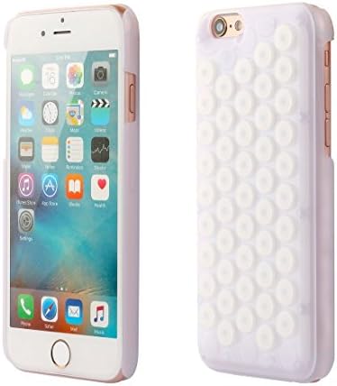 3D Bubble Wrap Design (Can Pop) Soft PC Phone Case Cover For Apple iPhone 7 (White)