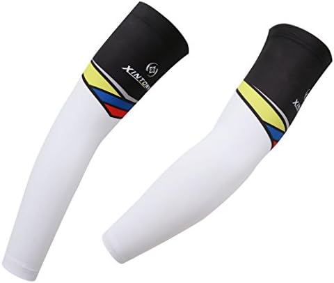 Spoz Pro Outdoor Sport Sea Blue Breathable Arm Sleeves Armwarmers XXXL
