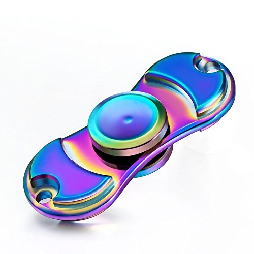 Yeah67886 Anti-Stress Fidget Spinner Profi Hand Spinner Fidget Spinner Spielzeug (Sternenhimmel) - 2