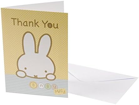 Baby Miffy Thank You Cards 10 per pack