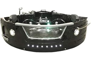 GRAFICA MA.RO SRL BAIGNOIRE BALNEO Model Barracuda 150 x 150 cm HAUTE BAIN TOURBILLON MASSANTE SPA 2 PERSONNES NEUVE CHROMOTHERAPIE