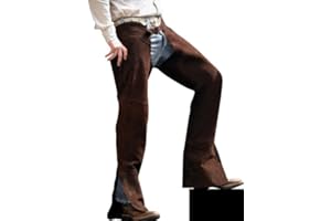 PFIFF Leder Chaps, Pantaloni Unisex Adulto