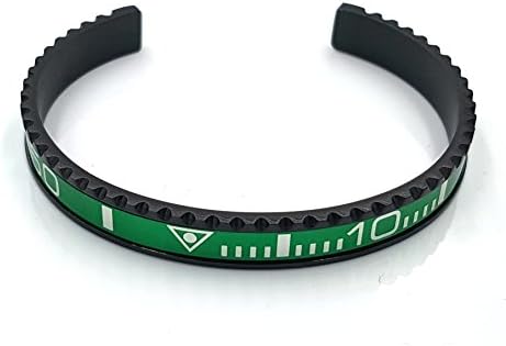 Chronometer Black Green Black Green Bezel Submariner GMT Bracelet Bangle Bracelet