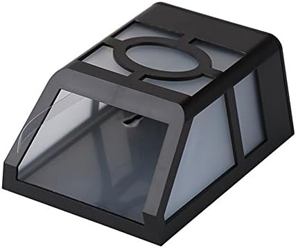 Solar Lights LED Lights Solar Powered Lights Outdoor Lights for Garden, Fence, Patio, Yard, Walkway, Driveway, Outside Wall, Waterproof,Automatic,Pack of 5 ( Light Color : White Light )