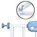 Infantastic® TSCG01-2-2er Set of 2 Safety Gates Height: 30 in/74 cm (for Stairs, Doorways and Hallways)