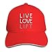 Produktbild Qinckon Unisex My Heart is On That Basketball Court Adult Adjustable Trucker Cap OI