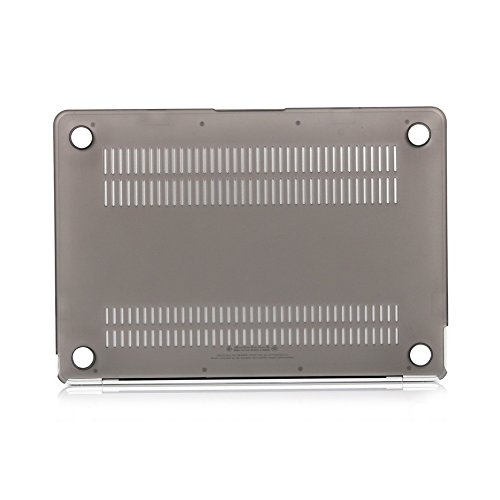 i-Buy 3in1 Kit Matte Hard Shell Case + Keyboard Cover + Screen Protector for Apple Macbook 12 inch with Retina Display (Model A1534) – Gray - 7